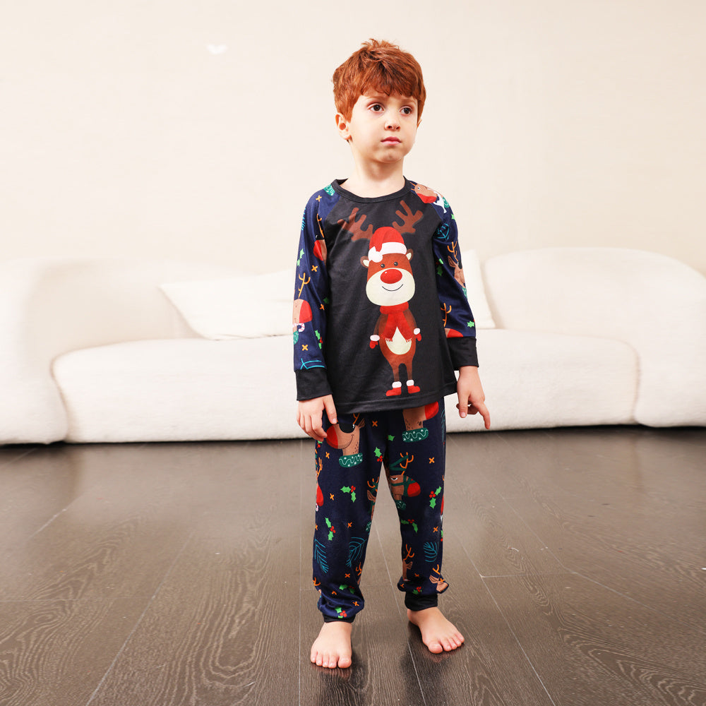 Family Pajamas Suit Baby Christmas Parent-child Pajamas